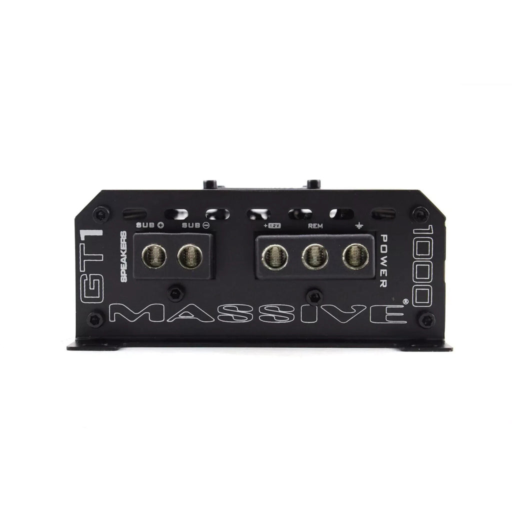 Massive Audio GT1 1000 Watt Monoblock Compact Amplifier Class D 520 Watt RMS
