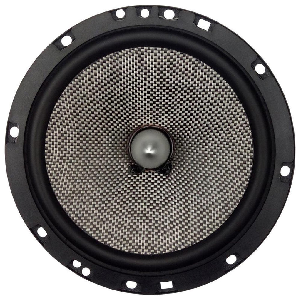 Massive Audio FK6 320 Watt 6.5" Component Speakers With Grilles & Tweeters