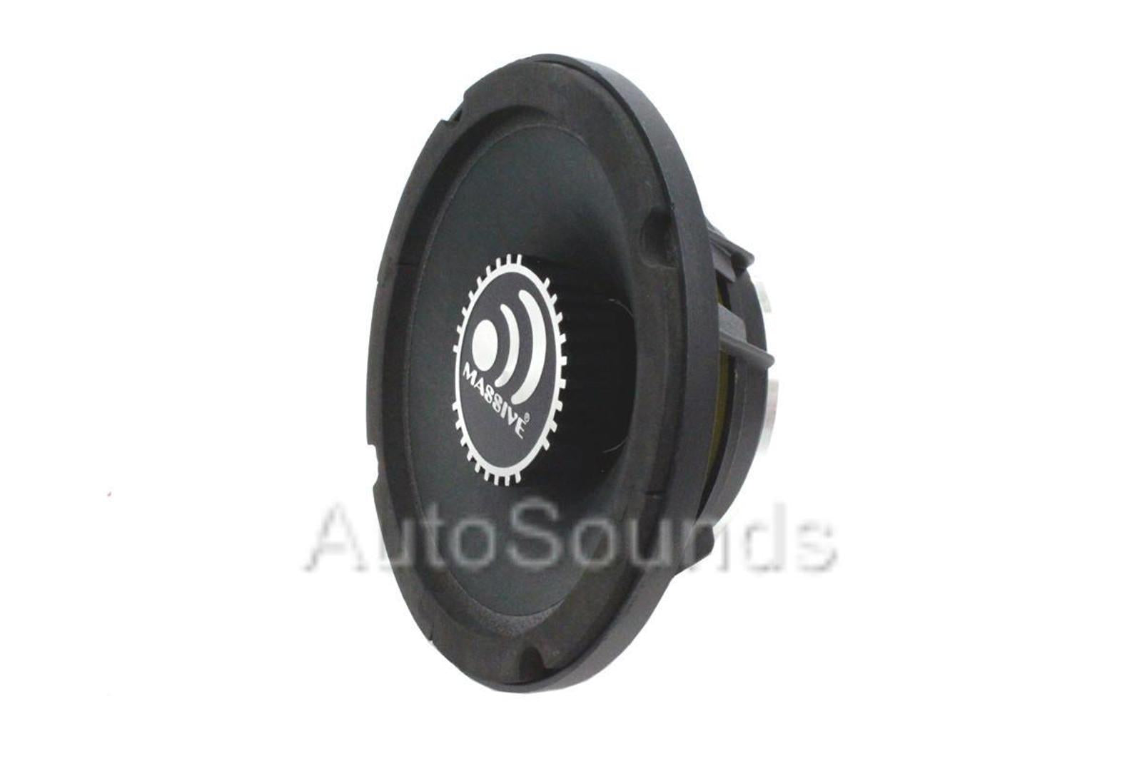 Massive Audio M6S 300 Watt 6.5" 4 Ohm Shallow PRO Mid Bass Driver 6-1/2" Speaker
