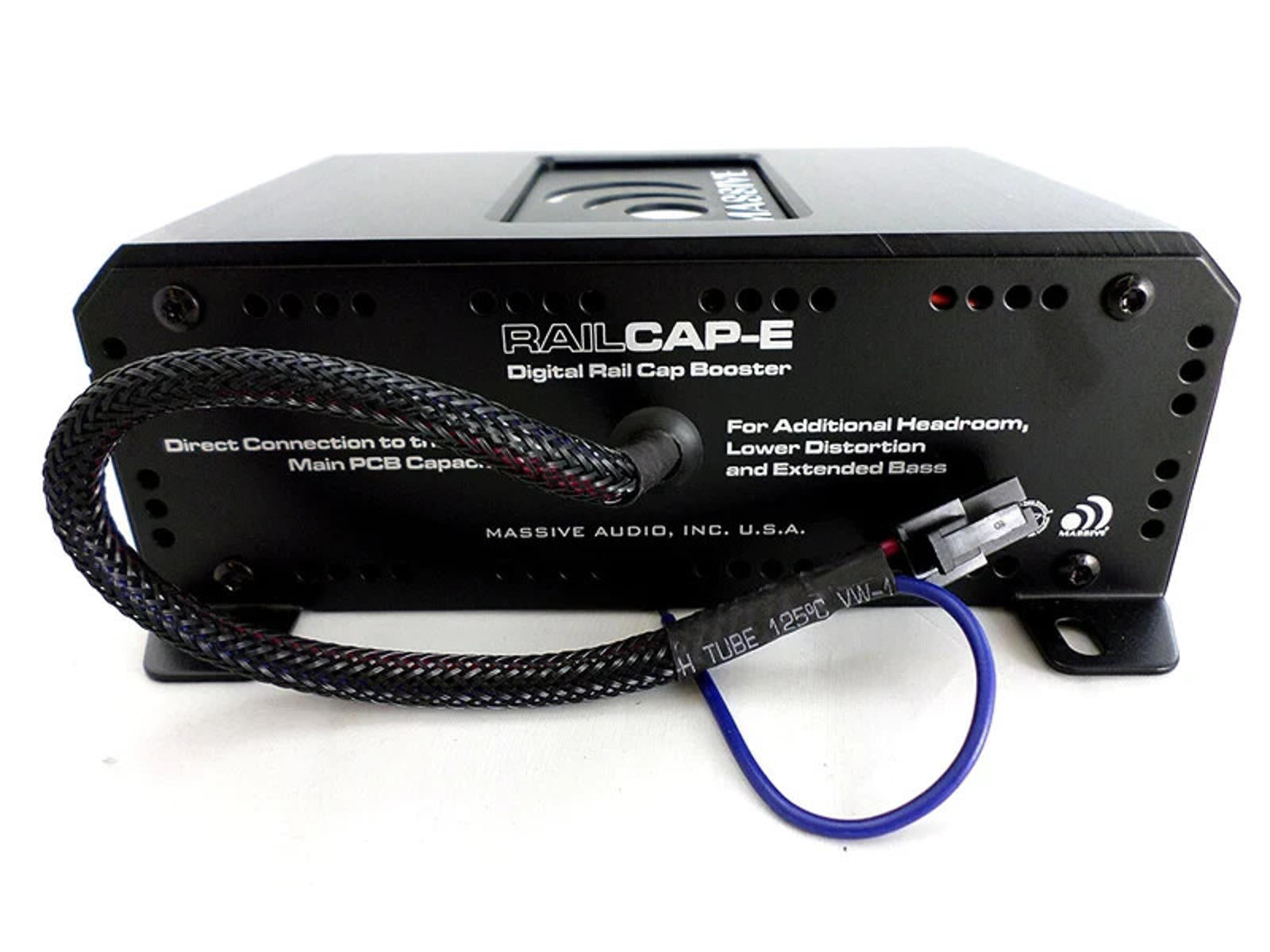 Massive Audio RCE RAILCAP-E 4 Farad Capacitor For Nano EDGE Series Amplifiers