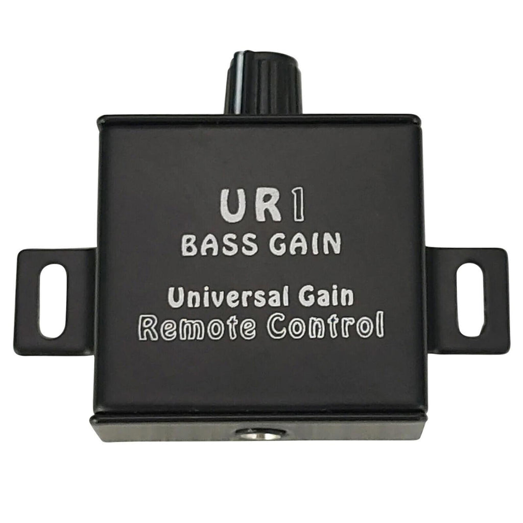 Massive Audio UR1 NANO BLOCK Amplifier Remote Gain Bass Control Knob New