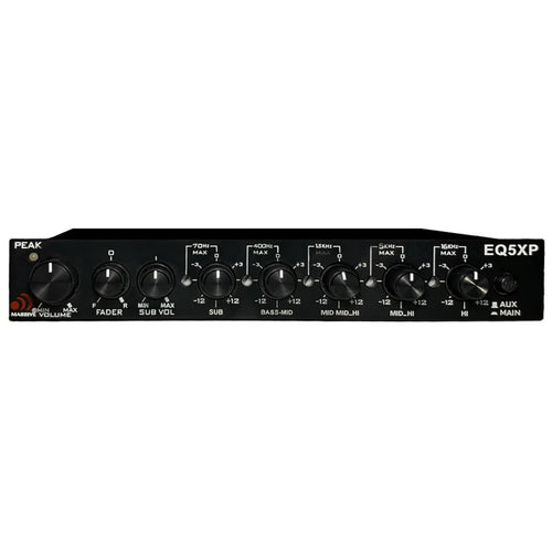 Massive Audio EQ5XP 6-Channel Line Output Converter Equalizer Signal Processor