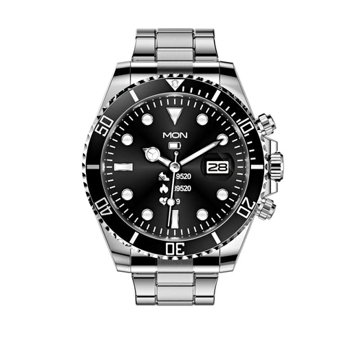 Luxury Smart Watch Blood Pressure Health Dials Answer Call Waterproof Sport Digital Business Watch for Gift