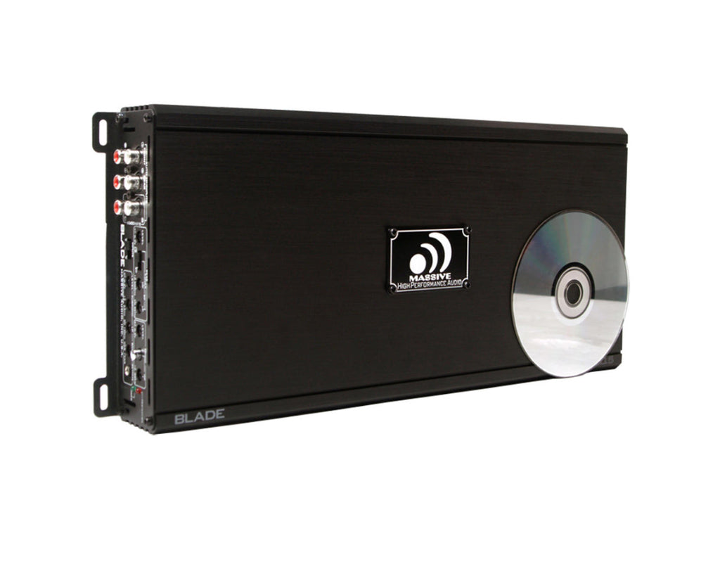 Massive BP1500.5V2 5 Channel Amplifier 160 Watts RMS x 4 + 500 Watt X 1 @ 2 Ohm