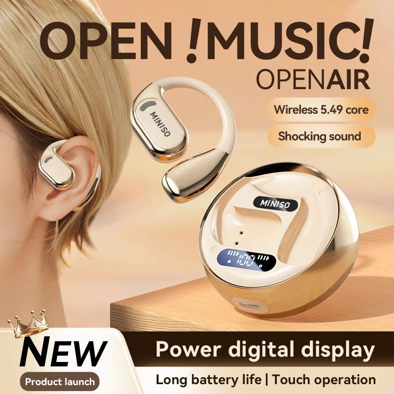 Translator MS169 Bluetooth Translation Earphones Real-Time Translate DIY Equalizer APP Wireless Headphones Long Lifetimeo