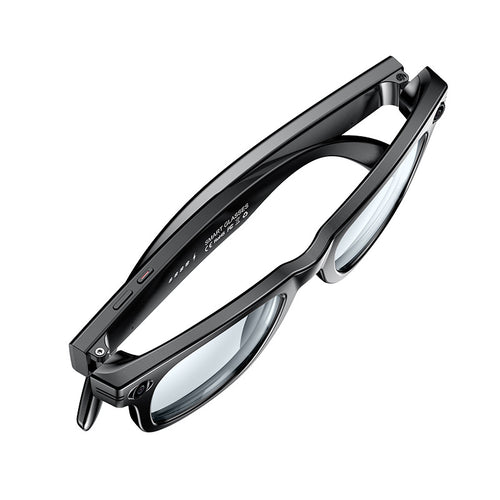 AI Smart Glasses 8MP Camera Language Translation Bluetooth Music Android IOS Compatible IP65 Waterproof