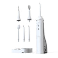 4 in 1 Oral Irrigator Water Floss Sonic Toothbrush Dental Cleaner For Hard Stains & Plaque
