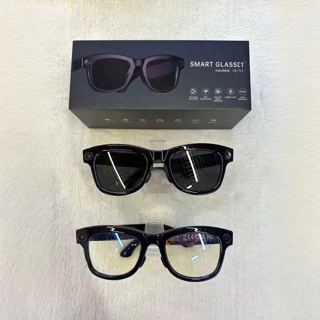 M01 Pro Smart Bluetooth Glasses 8MP Camera 32GB 1080P Bluetooth Open Ear Speakers