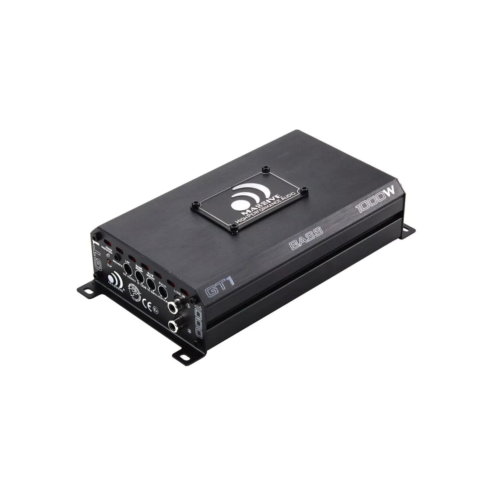 Massive Audio GT1 1000 Watt Monoblock Compact Amplifier Class D 520 Watt RMS