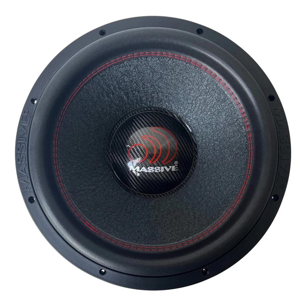 Massive Audio HIPPO H154X 4000 Watt 15" Dual 4 Ohm Subwoofer US Made Voice Coils