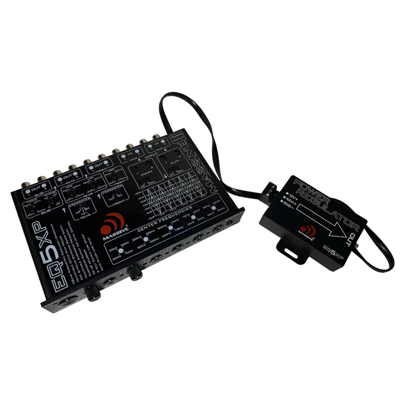 Massive Audio EQ5XP 6-Channel Line Output Converter Equalizer Signal Processor