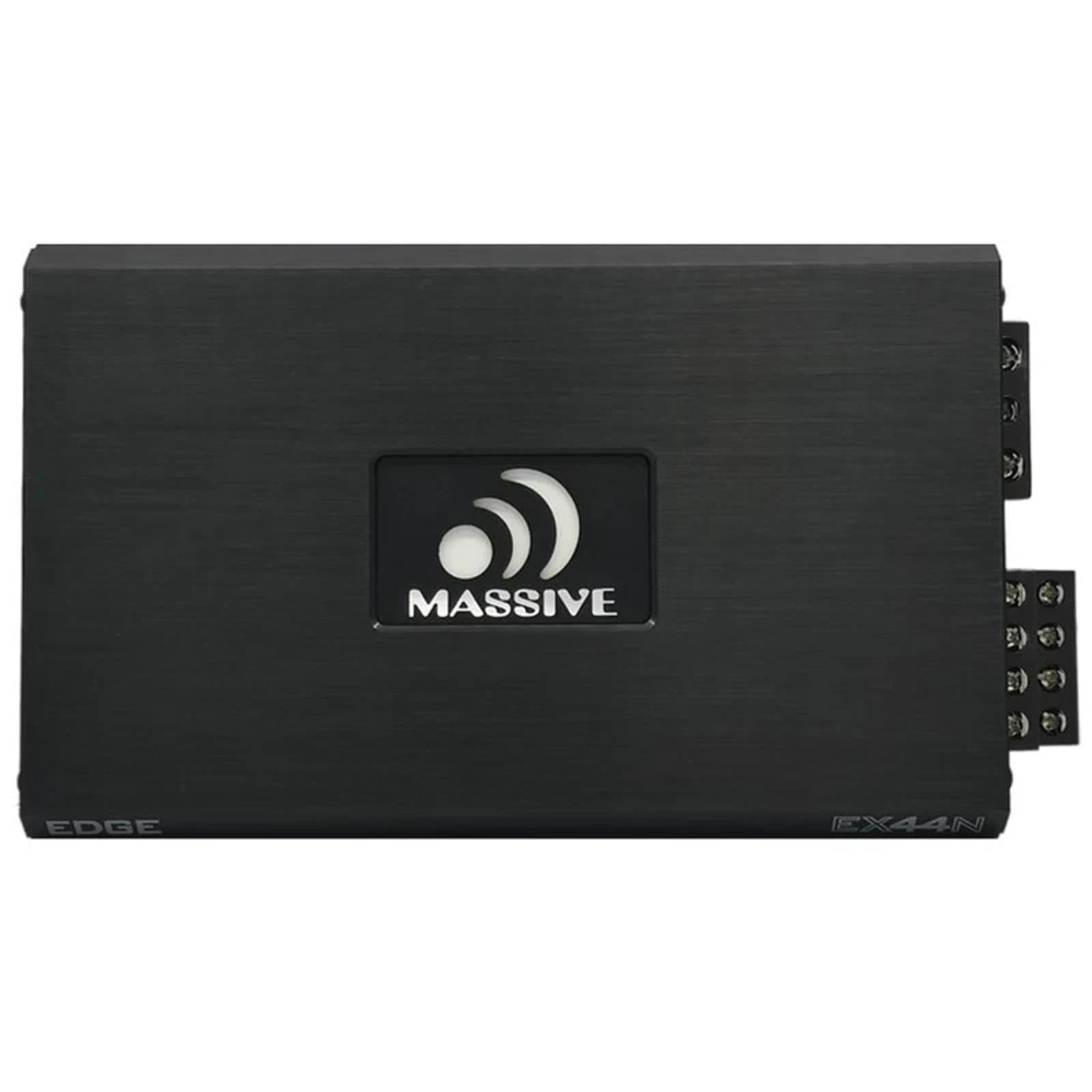 Massive Audio EX44N 800 Watts 4-Channel Car Audio Amplifier 200W RMS X 4 @ 2 OHM