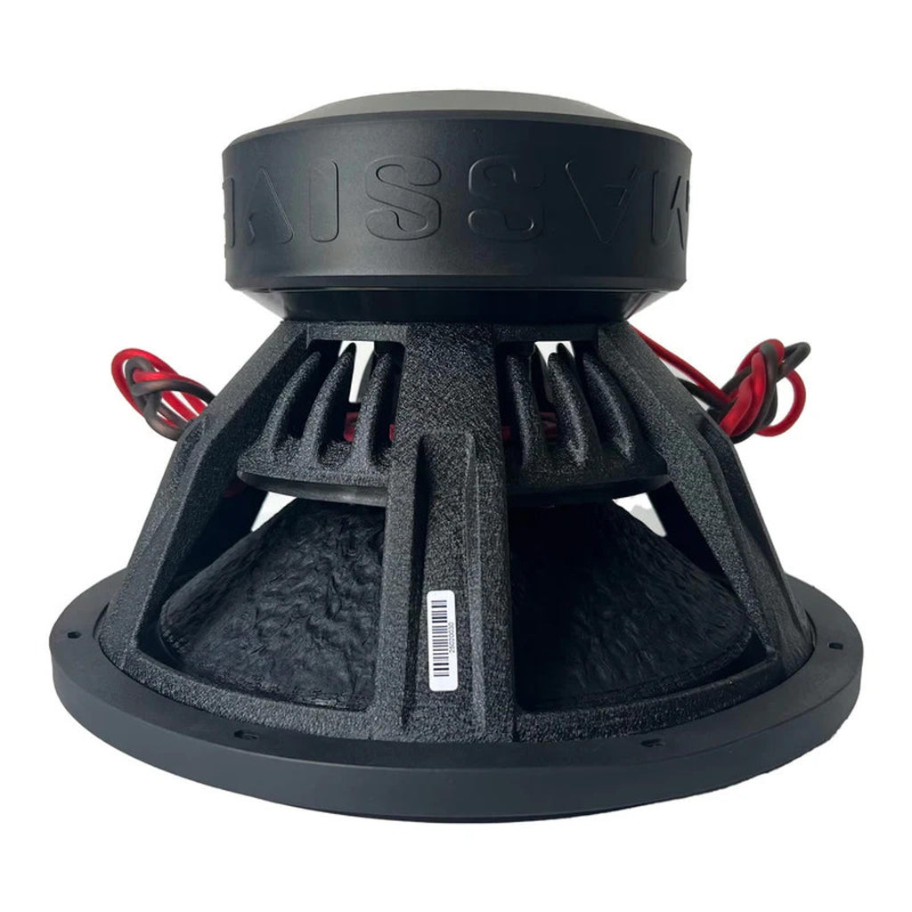 Massive Audio HIPPO H152X 4000 Watt 15" Dual 2 Ohm Subwoofer US Made Voice Coils