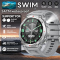 2026 T-Rex 3 GPS Military Outdoor Smart Watch 1.43-Inch AMOLED Display 10ATM Waterproof 525Mah Battery Smartwatch Man