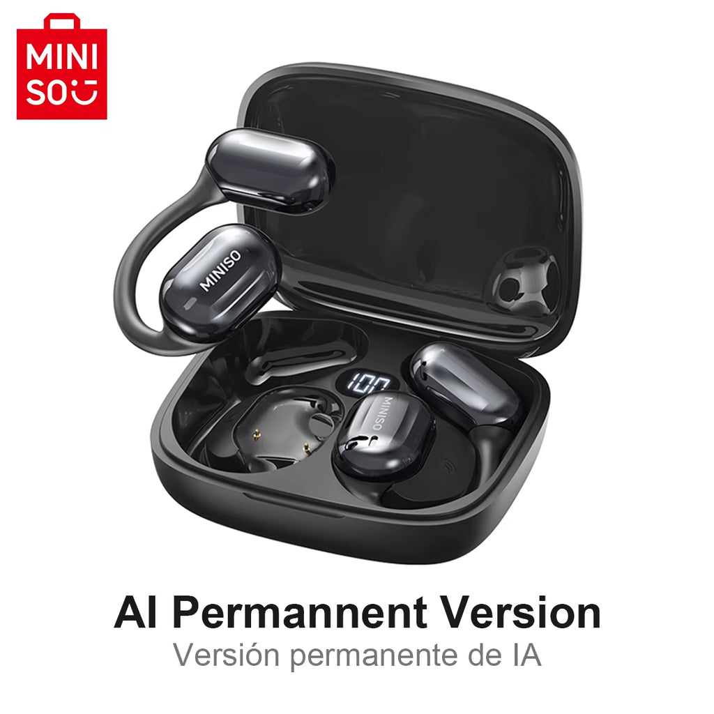 MS162 Intelligent Bluetooth Translation Earbuds Wireless Headphones Chat Headset Office Travel,16Mm Driver Unit