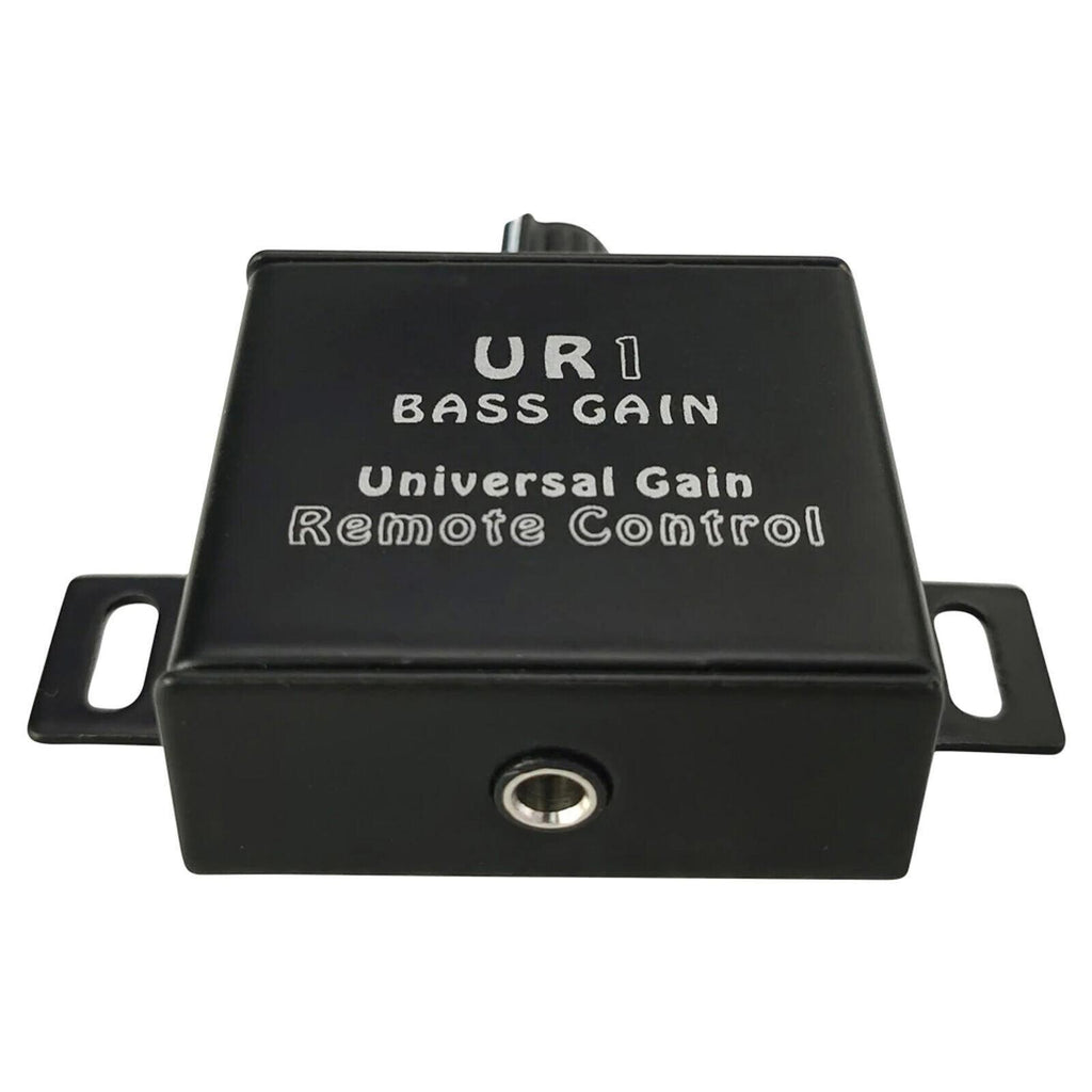 Massive Audio UR1 NANO BLOCK Amplifier Remote Gain Bass Control Knob New