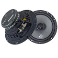 Pair Massive Audio FC6X 75 Watt RMS 6.5" 2-Way Coaxial Audio Speakers W/ Grilles