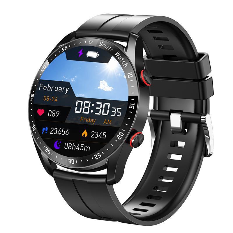 Business Bluetooth Smart Watch Health Monitoring ECG Heart Rate Blood Pressure Blood Oxygen Tracking