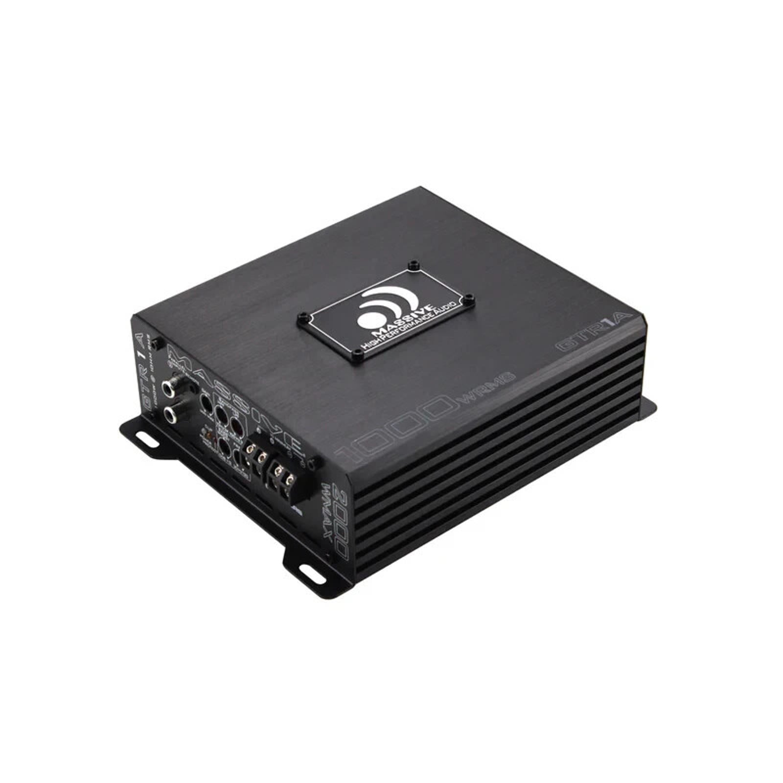 Massive Audio GTR1A 2000 Watt Monoblock Compact Amplifier Class D 1060 Watt RMS