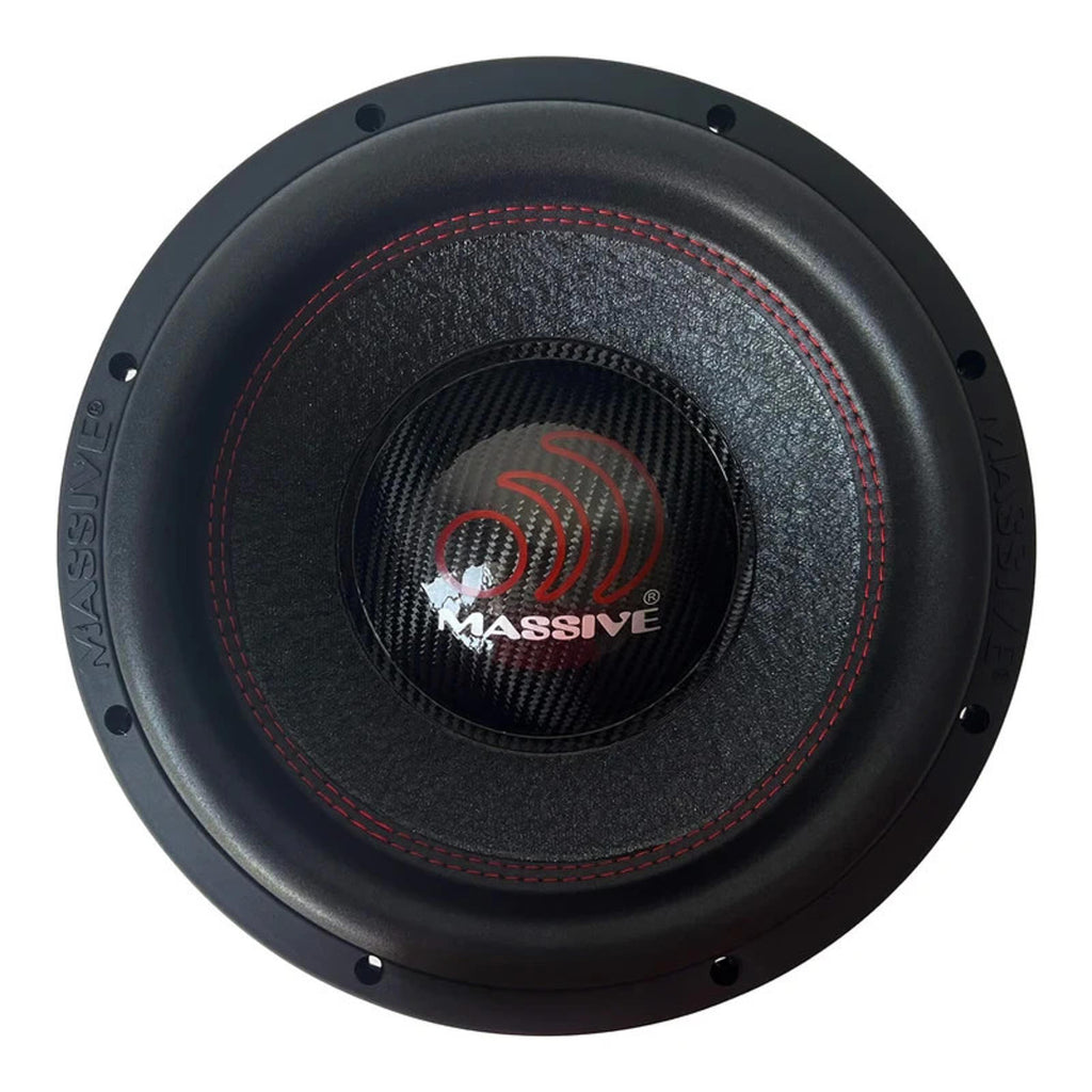 Massive Audio HIPPO H124XR 6000 Watt 12" Dual 4 Ohm DVC Car Audio Subwoofer