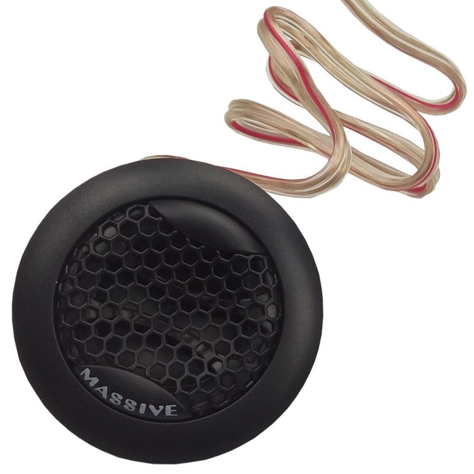 Massive Audio FK6 320 Watt 6.5" Component Speakers With Grilles & Tweeters