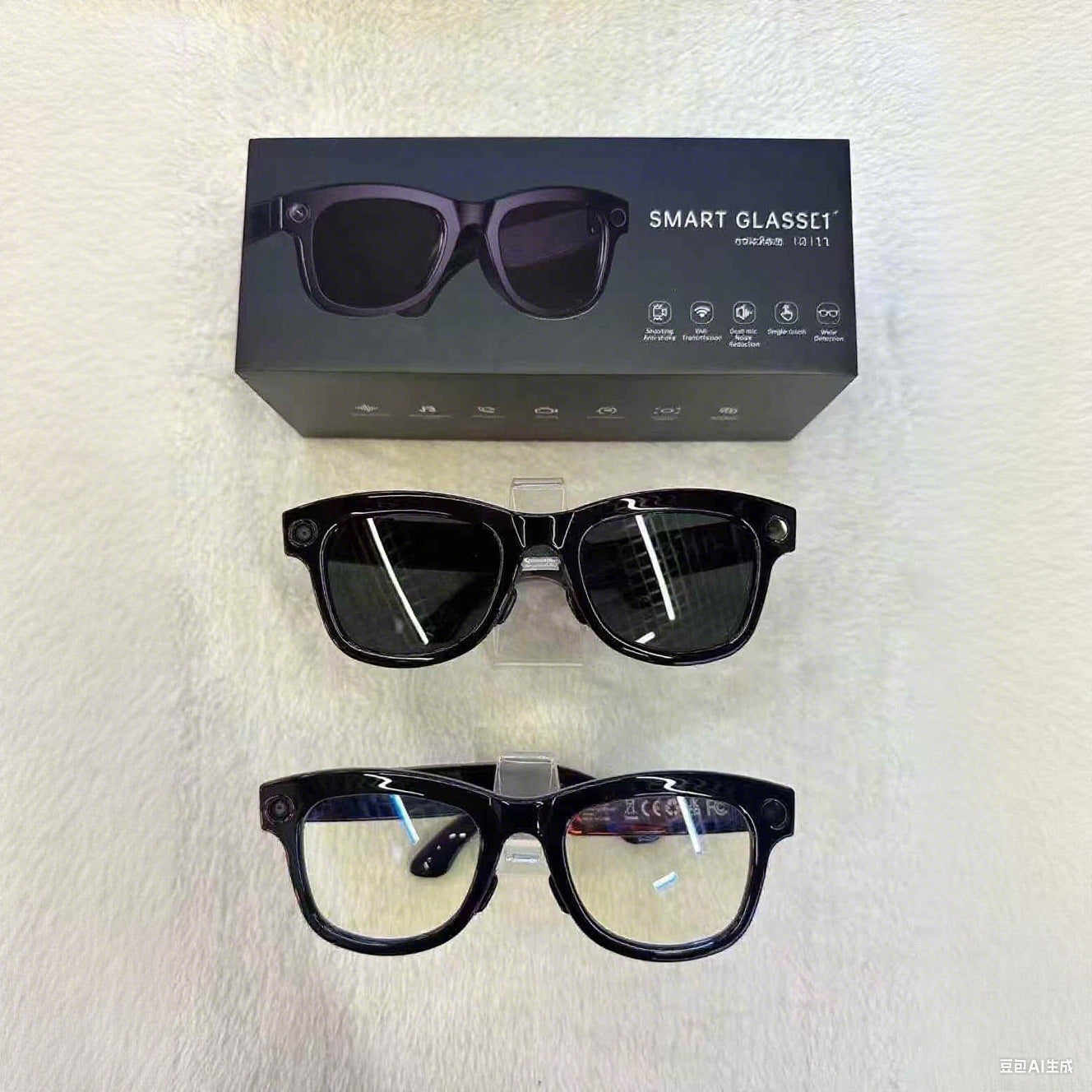 M01 Pro Smart Bluetooth Glasses 8MP Camera 32GB 1080P Bluetooth Open Ear Speakers