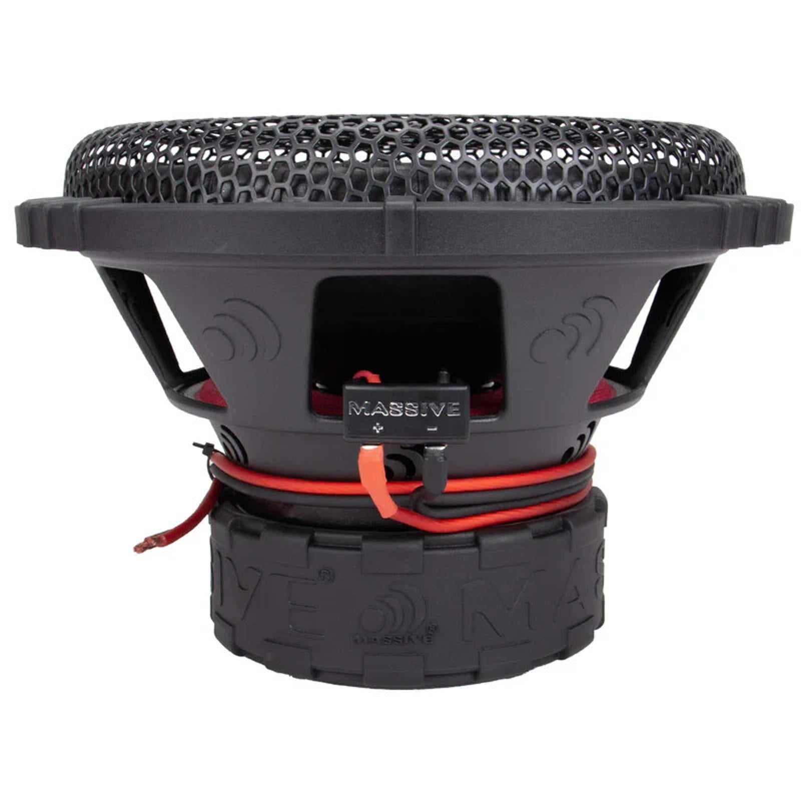 Massive Audio GTR102 1500 Watt 10" Dual 2 Ohm Car Audio Subwoofer With Grille