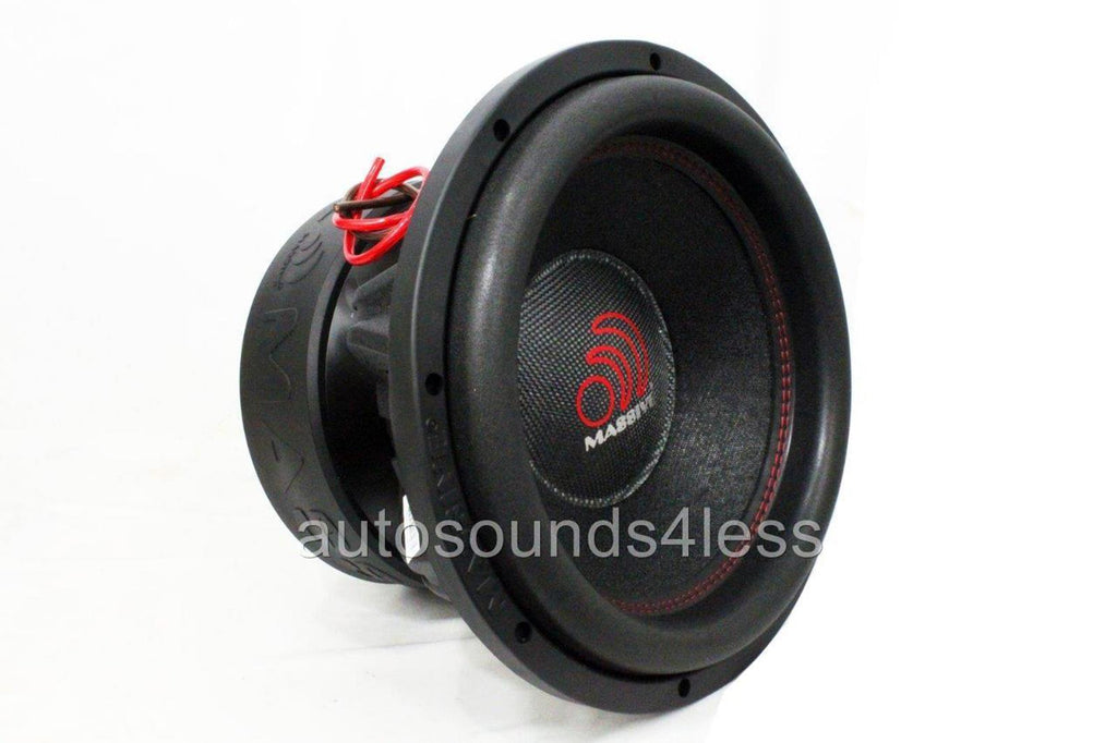 Massive Audio HIPPO XL 122R OB 6000 Watt 12" Dual 2 Ohm Car Audio Subwoofer XL-R