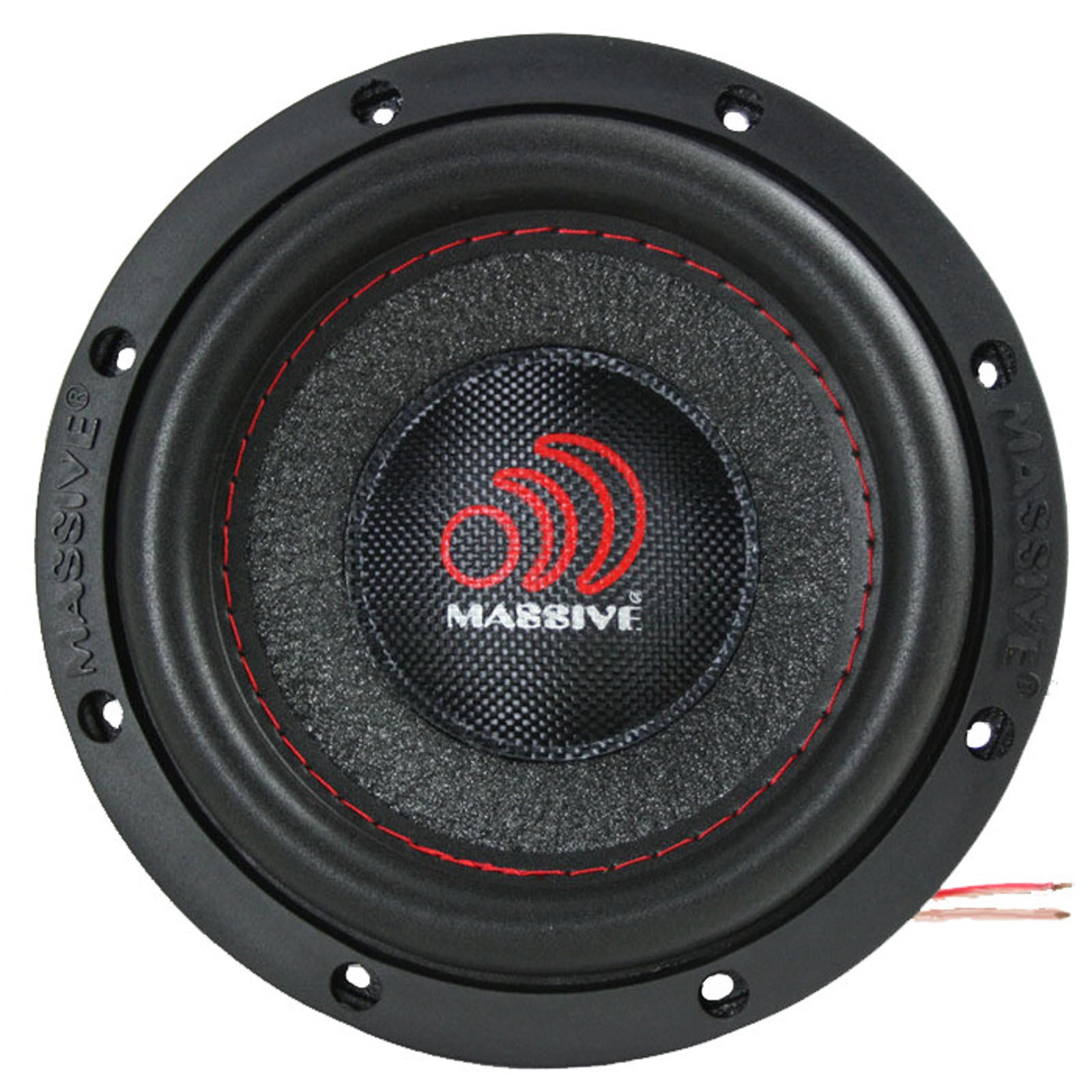 Massive Audio SUMMO 64 XL 300 W 6.5" Dual 4 Ohm DVC Car Audio Subwoofer 6-1/2"