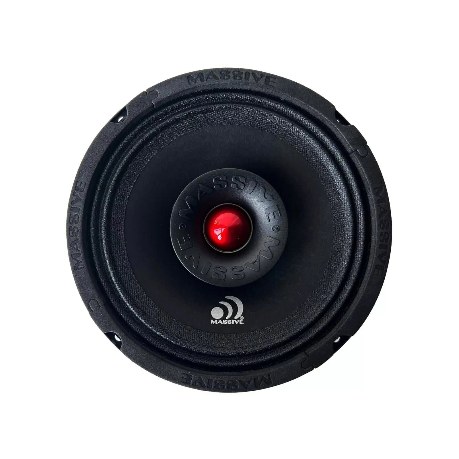 Massive Audio P65NTI 6.5" MidBass Pro Audio 2 Way Neodymium Weatherproof Speaker