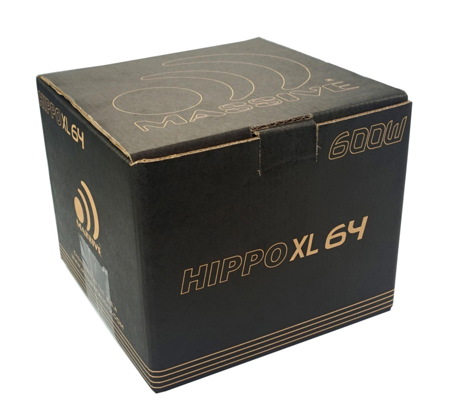 Massive Audio HIPPO XL 64 XL Series 600 Watt 6" Dual 4 Ohm Car Audio Subwoofer