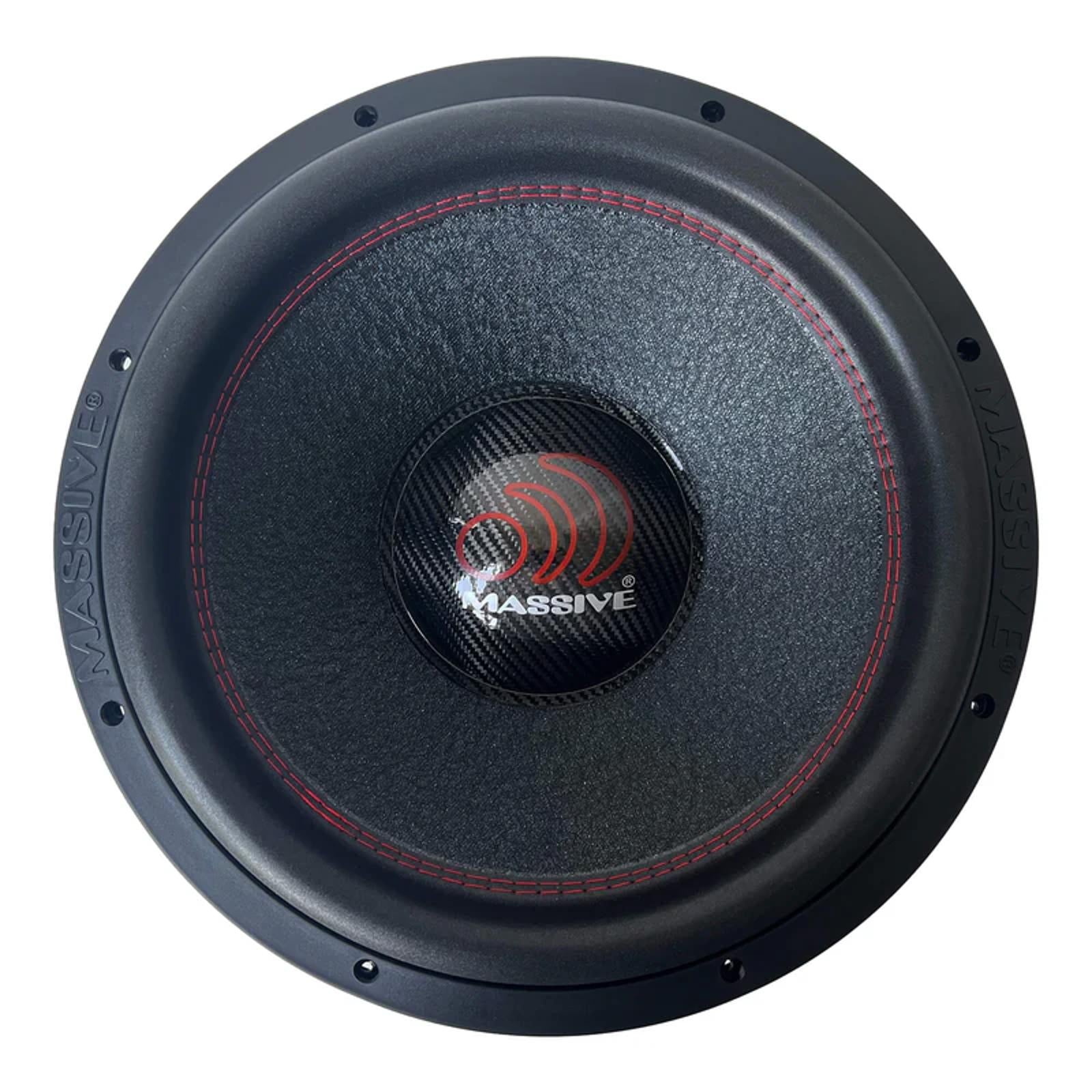 Massive Audio HIPPO XL 152 4000 Watt 15" Dual 2 Ohm DVC Car Audio Subwoofer New