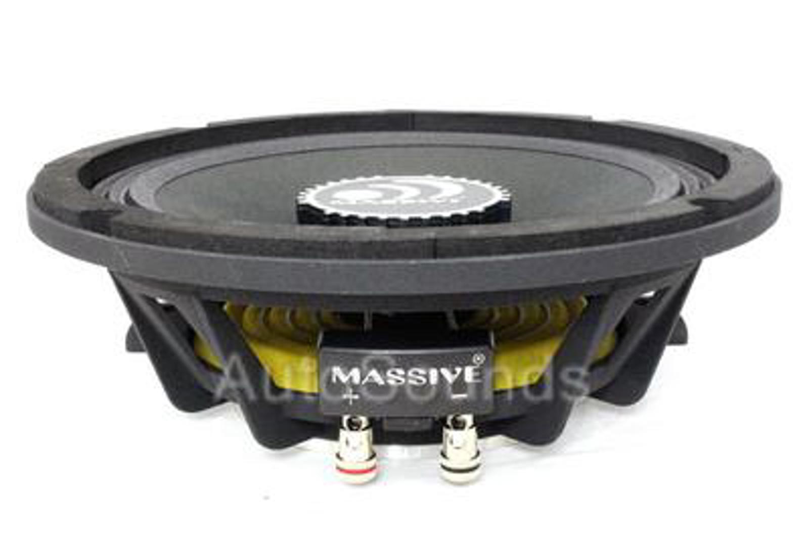 Massive Audio M8S 280 Watt 8" 4 Ohm Shallow Mid Bass Driver Speaker Pro Audio