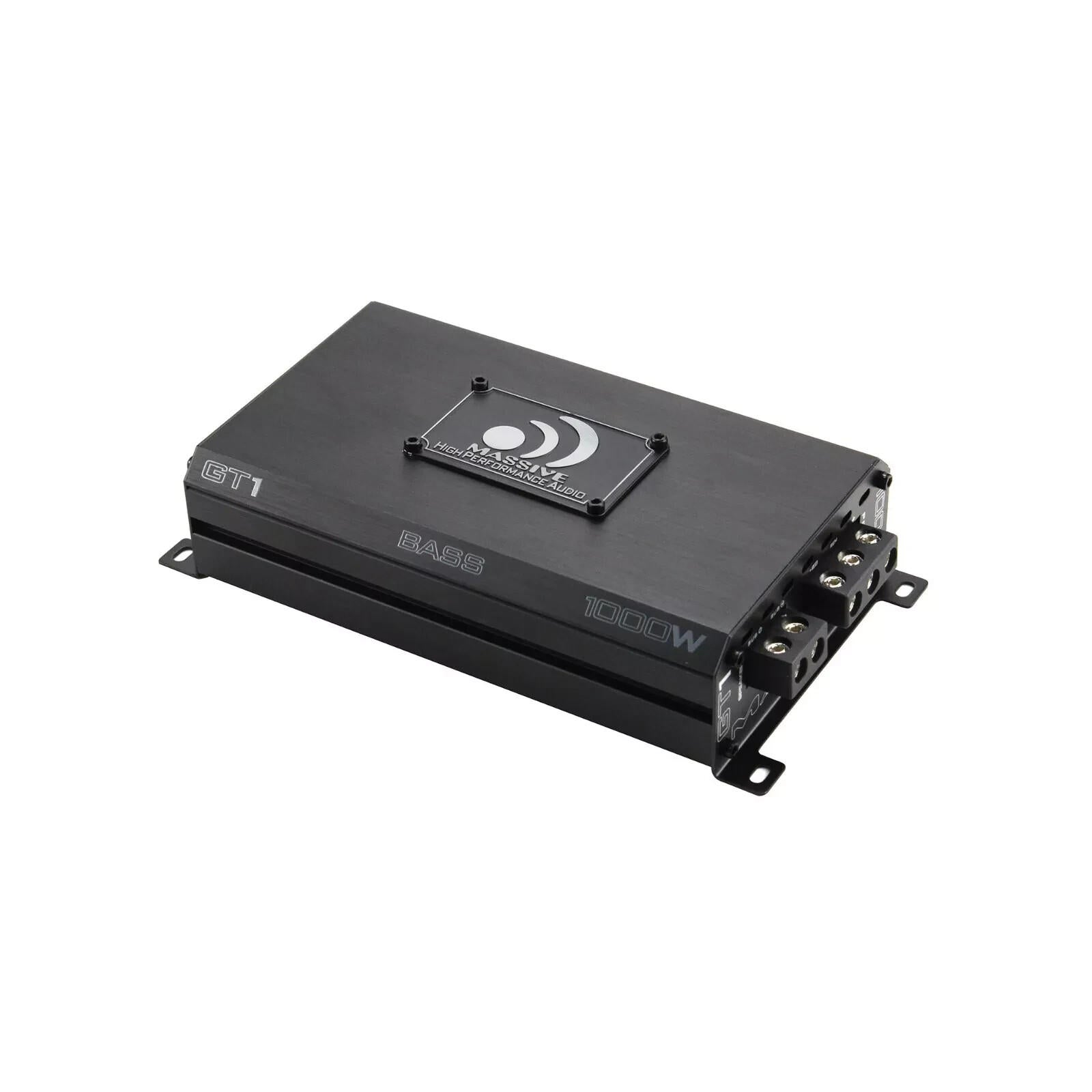 Massive Audio GT1 1000 Watt Monoblock Compact Amplifier Class D 520 Watt RMS